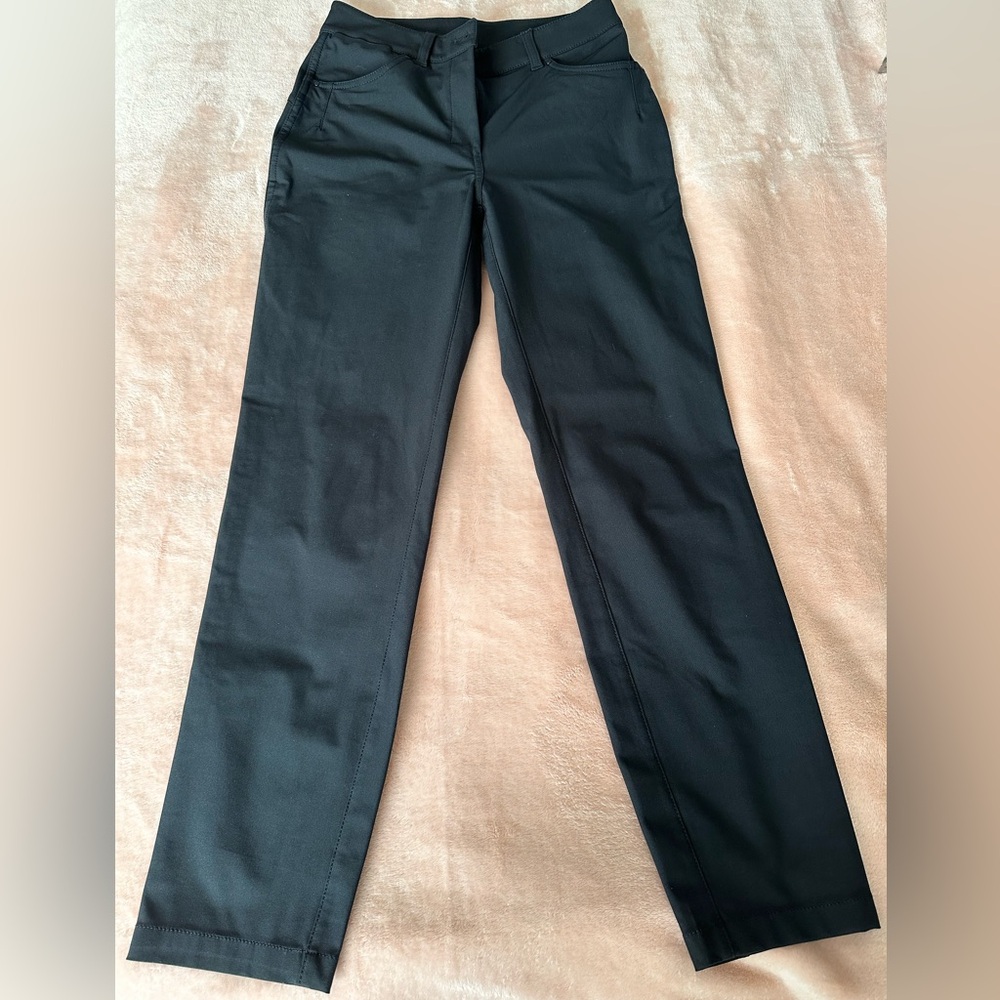 Lululemon City Sleek 5 Pocket High-Rise Black Pants